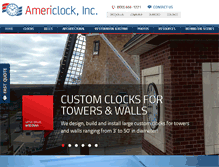 Tablet Screenshot of americlock.com